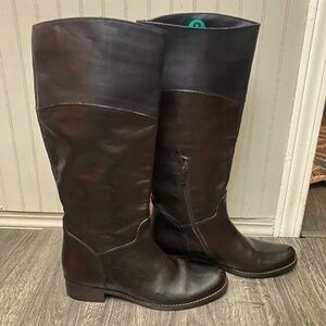 Savio 1969 Leather Two Tone Boots